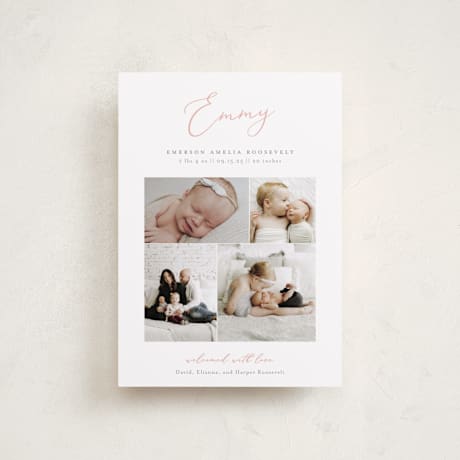 Petite Birth Announcements