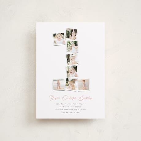 Petite Children's Birthday Party Invitations