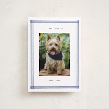 Petite Memorial Cards