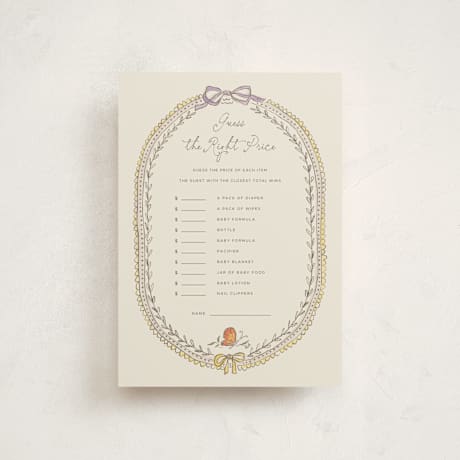 Baby Shower Postcards