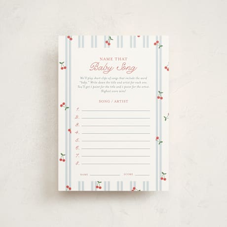 Baby Shower Postcards