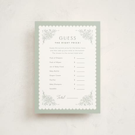 Baby Shower Postcards