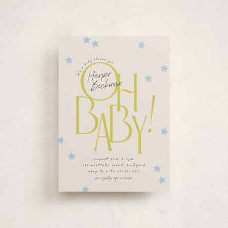 Baby Shower Postcards