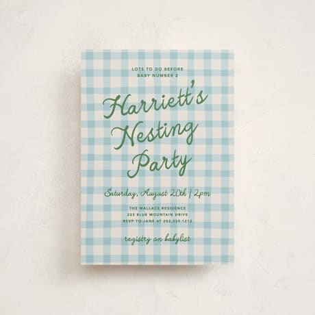 Baby Shower Postcards