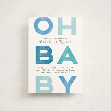 Baby Shower Postcards