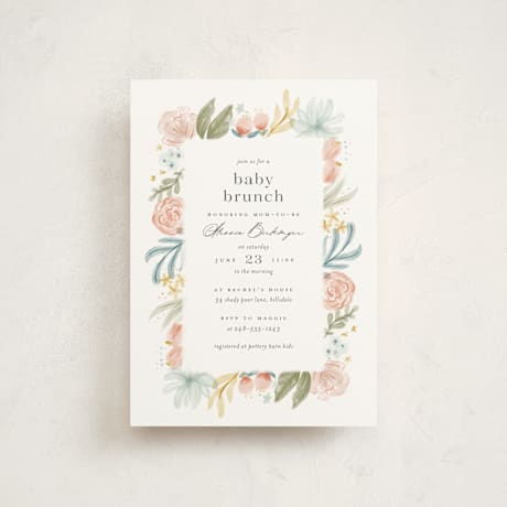Baby Shower Postcards