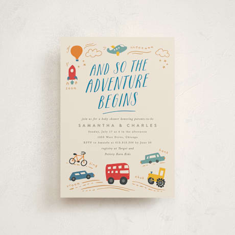 Baby Shower Postcards