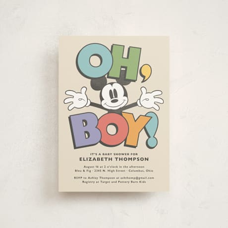 Baby Shower Postcards