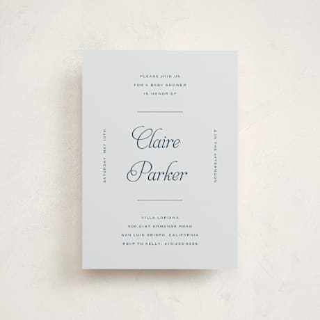 Baby Shower Postcards