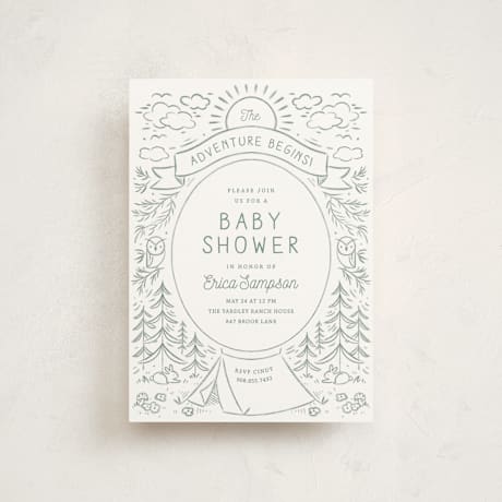 Baby Shower Postcards