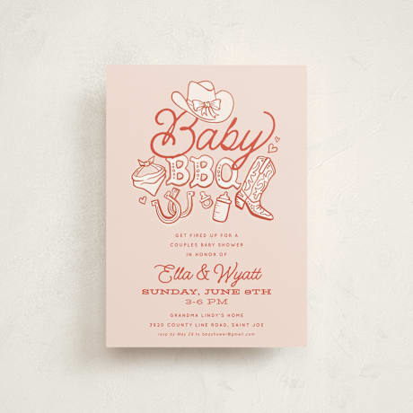 Baby Shower Postcards