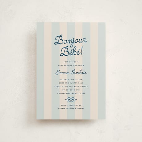 Baby Shower Postcards