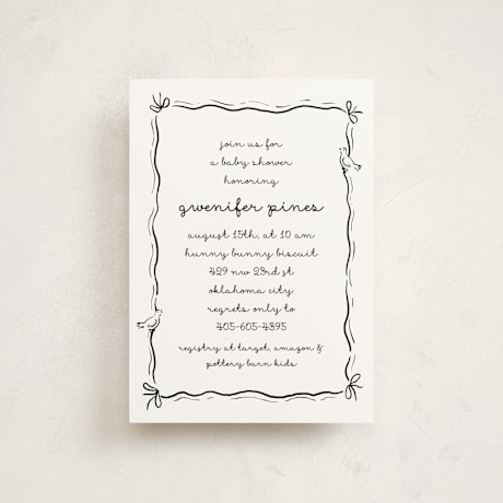 Baby Shower Postcards