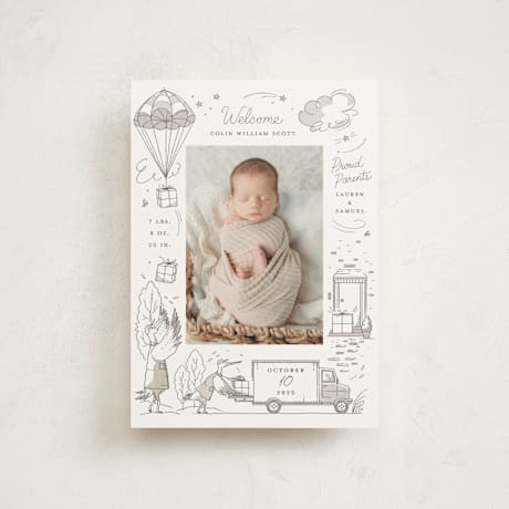 Petite Birth Announcements