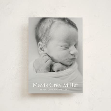 Petite Birth Announcements