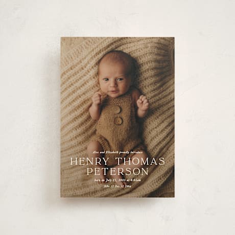 Petite Birth Announcements