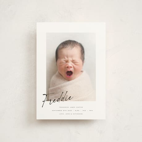 Petite Birth Announcements
