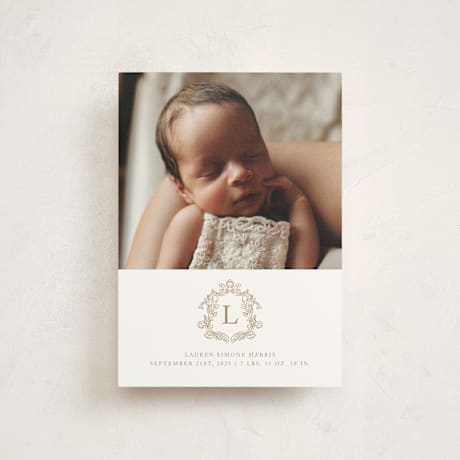 Petite Birth Announcements