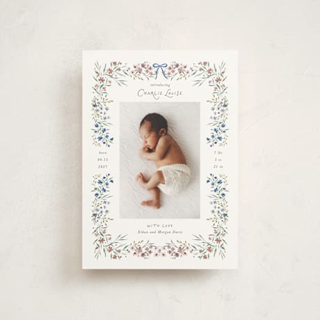 Petite Birth Announcements