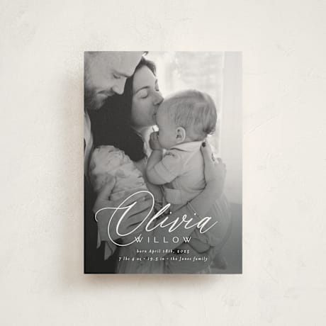 Petite Birth Announcements