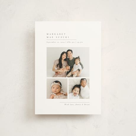 Petite Birth Announcements