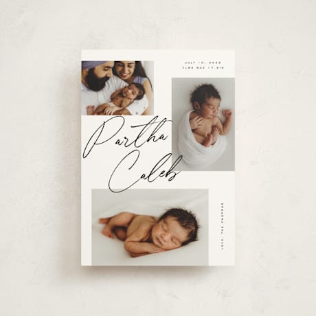 Petite Birth Announcements