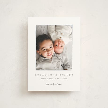 Petite Birth Announcements