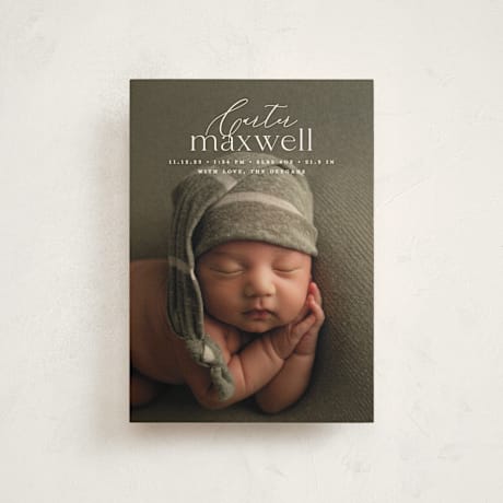 Petite Birth Announcements