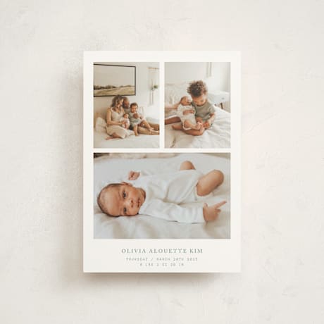 Petite Birth Announcements
