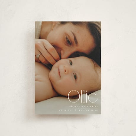 Petite Birth Announcements