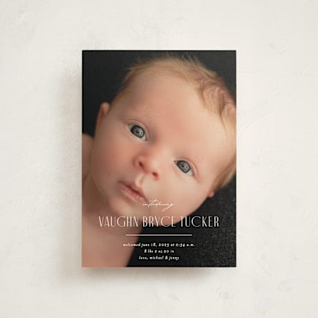 Petite Birth Announcements