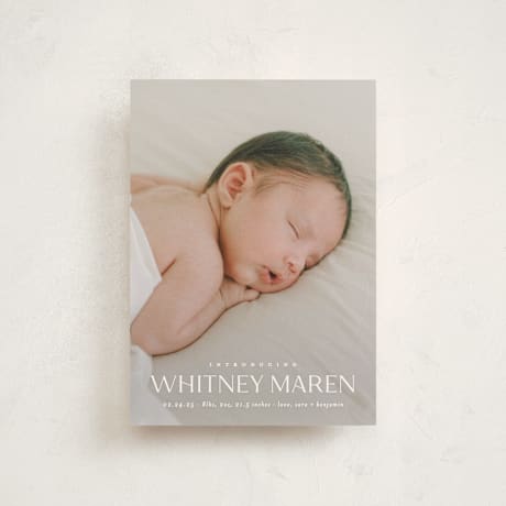 Petite Birth Announcements