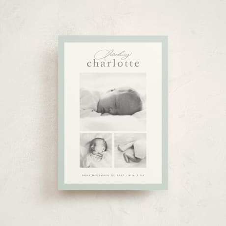 Petite Birth Announcements