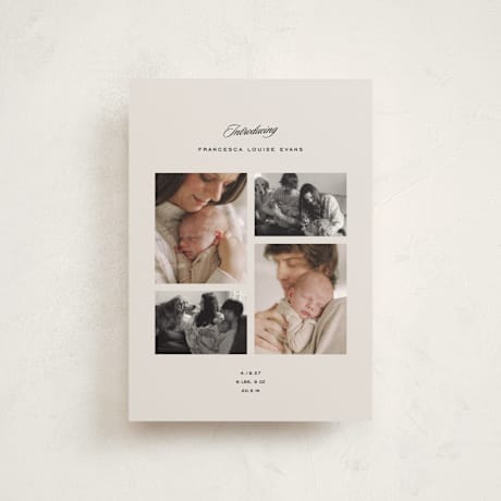 Petite Birth Announcements
