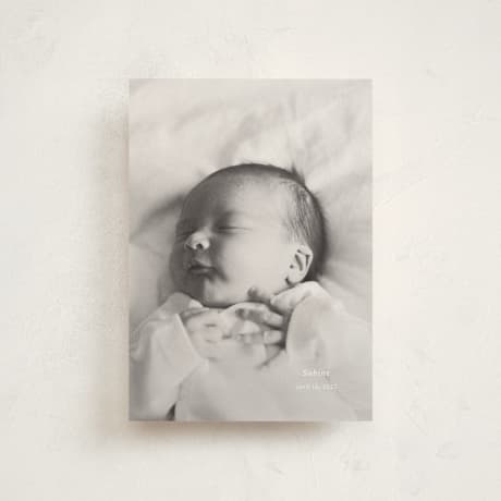 Petite Birth Announcements