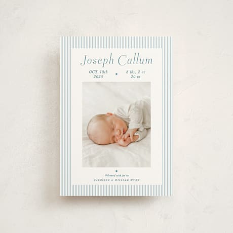 Birth Announcement Postcards