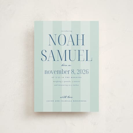 Birth Announcement Postcards