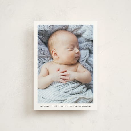 Birth Announcement Postcards