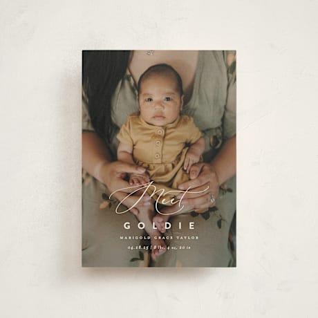 Birth Announcement Postcards