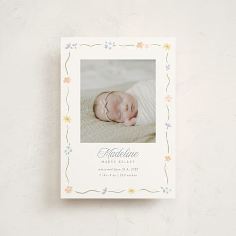 Birth Announcement Postcards
