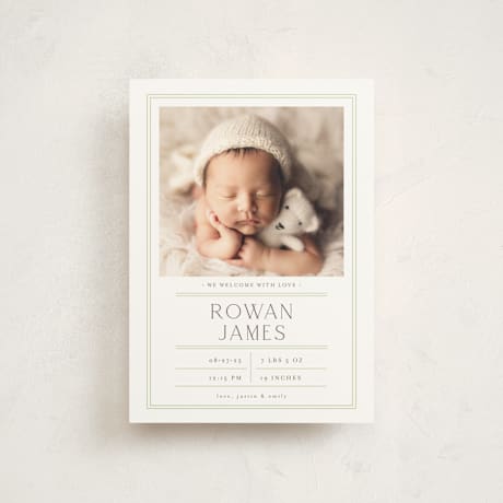Birth Announcement Postcards