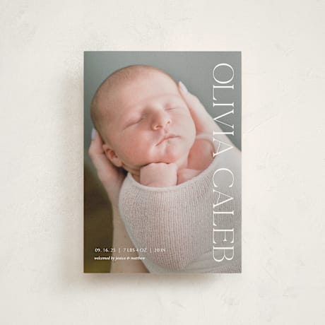 Birth Announcement Postcards