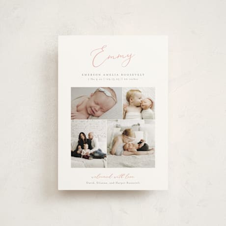 Birth Announcement Postcards