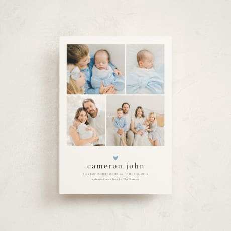 Birth Announcement Postcards