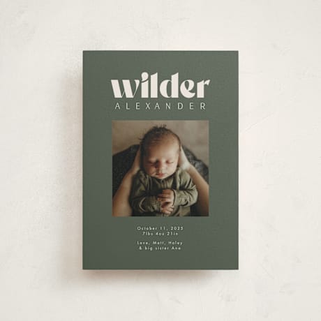 Birth Announcement Postcards