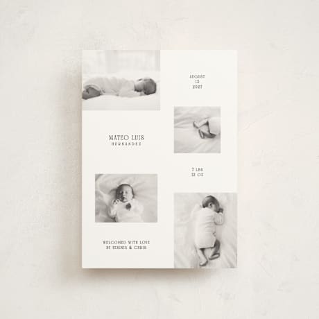Birth Announcement Postcards