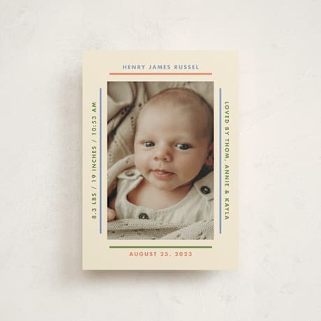Birth Announcement Postcards
