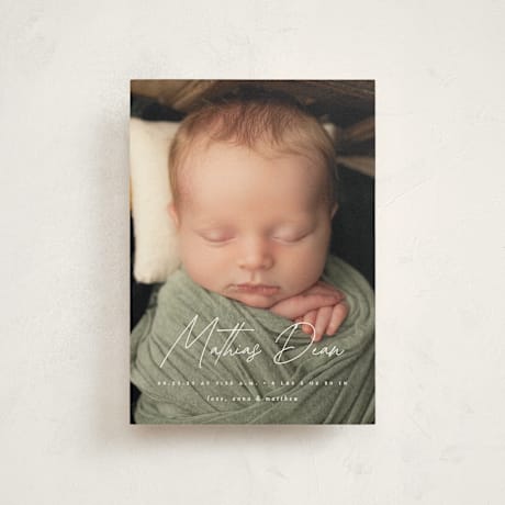 Birth Announcement Postcards
