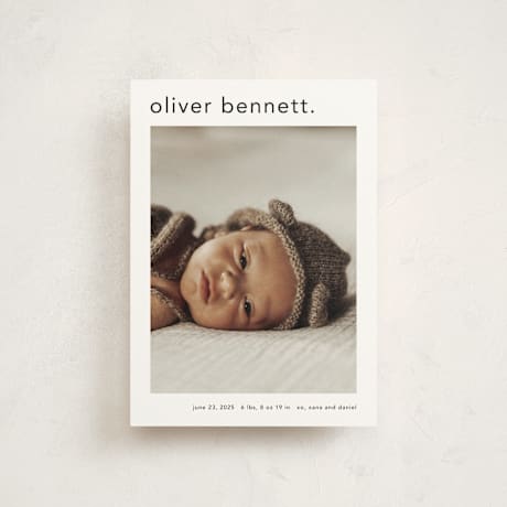 Birth Announcement Postcards