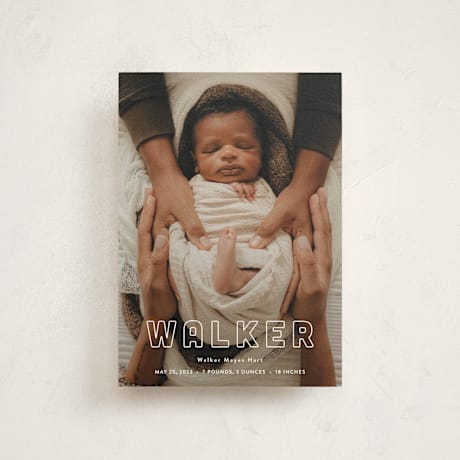 Birth Announcement Postcards